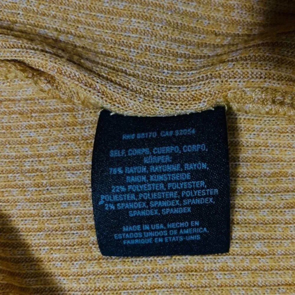 ANTHROPOLOGIE MAEVE Ribbed Cowl Neck Sweater - Size Medium